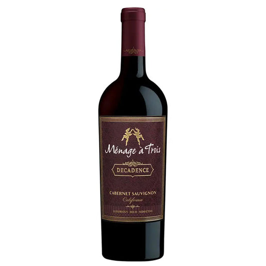 Menage A Trois Decadence Cabernet Sauvignon 750ml