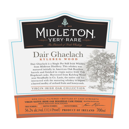 Midleton Very Rare Dair Ghaelach Kylebeg Wood No.5 700ml