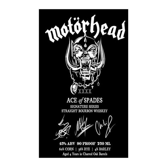 Motorhead Ace Of Spades Bourbon 750ml
