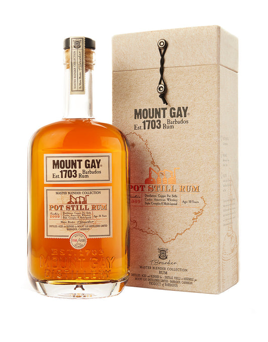 MOUNT GAY MASTER BLENDER'S 2ND EDITION COLLECTION: PURE POT STILL 2009 750 ML