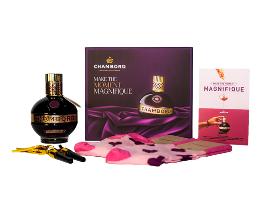 CHAMBORD LIQUEUR’S NEW YEAR’S EVE NIGHT IN KIT 375 ML