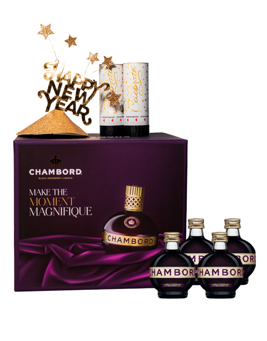 CHAMBORD LIQUEUR’S NEW YEAR’S EVE NIGHT OUT KIT 50 ML