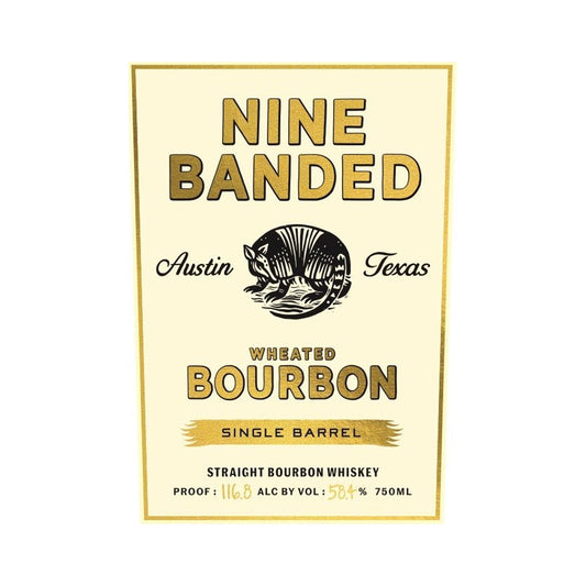 Nine Banded Single Barrel Wheated Bourbon 750ml