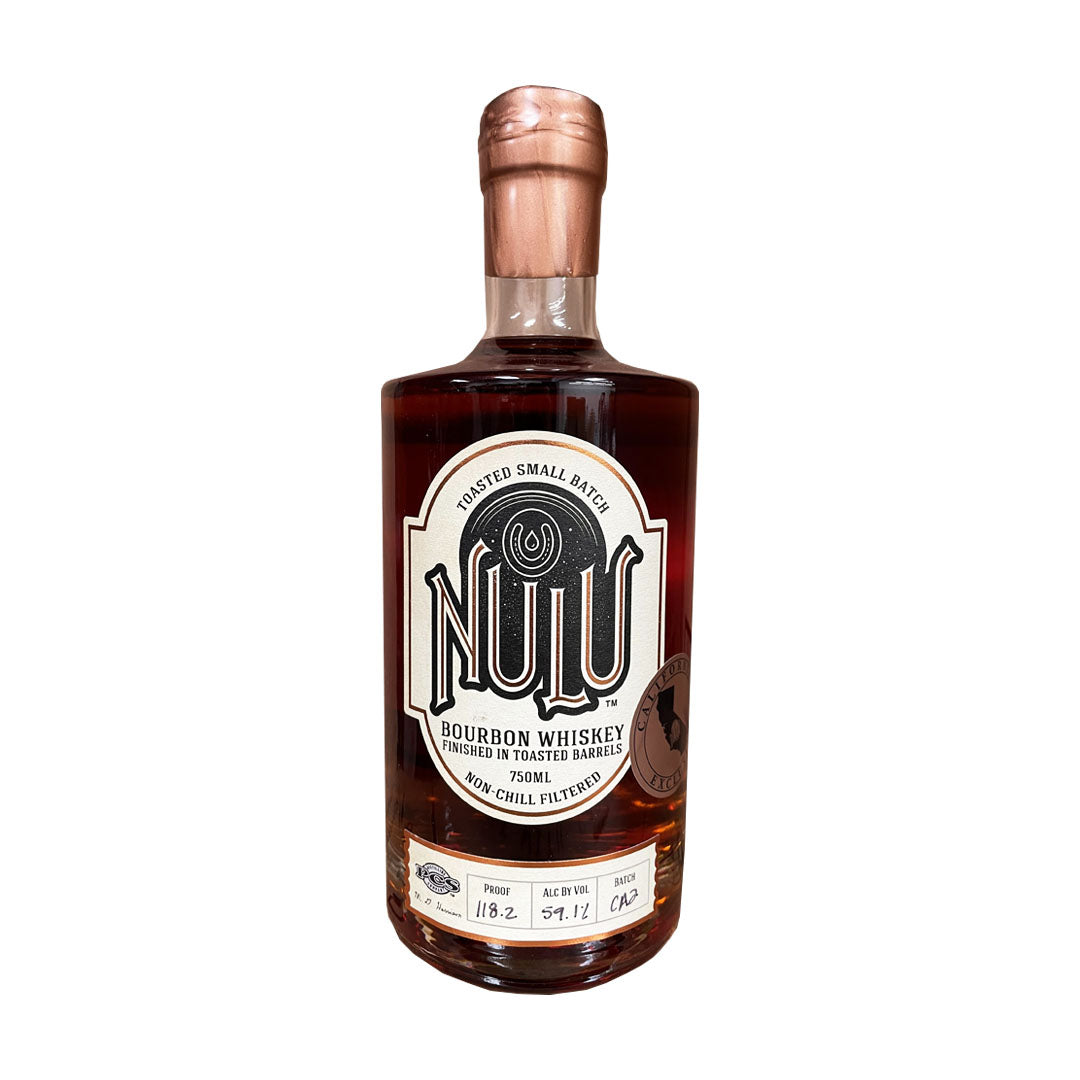 Nulu Toasted Bourbon Small Batch â€œCalifornia Exclusive" Batch 2 750ml