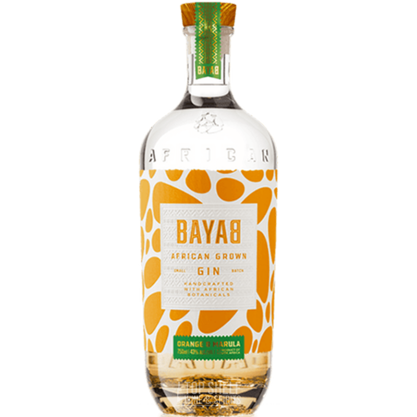 Bayab Burnt Orange and Marula African Grown Gin