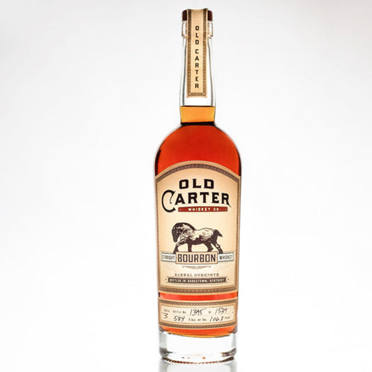 Old Carter 12 Year Old Barrel Strength Straight American Whiskey Batch #3 750ml