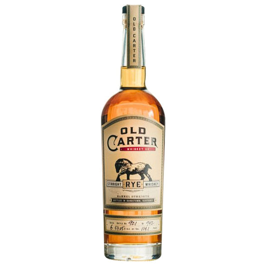 Old Carter Straight Rye Barrel Strength Batch #6 750ml