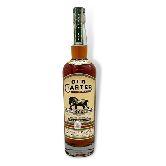 Old Carter Straight Rye Batch 10 116.6 PF 750ml