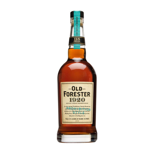 Old Forester 1920 Prohibition Style Kentucky Straight Bourbon Whiskey