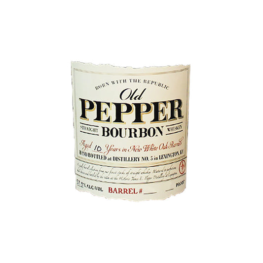 Old Pepper 10 Year Old Bourbon 750ml
