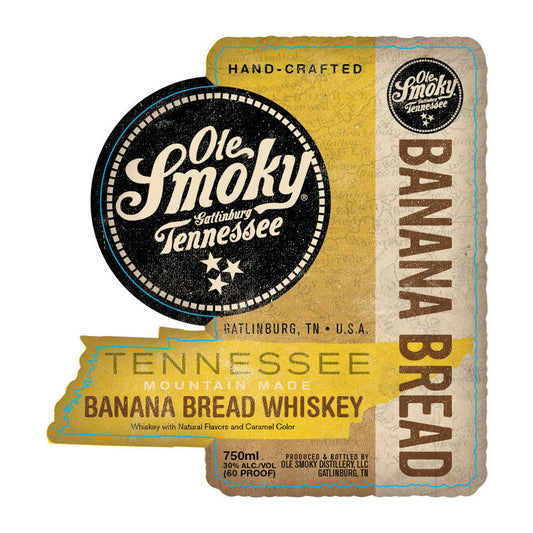 Ole Smoky Banana Bread Tennessee Whiskey 750ml