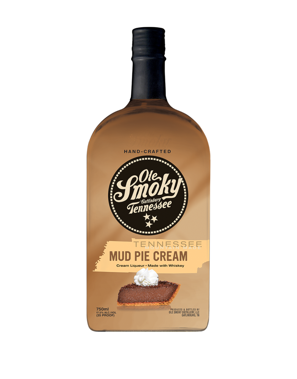OLE SMOKY®️ TENNESSEE MUD PIE CREAM WHISKEY LIQUEUR 750 ML