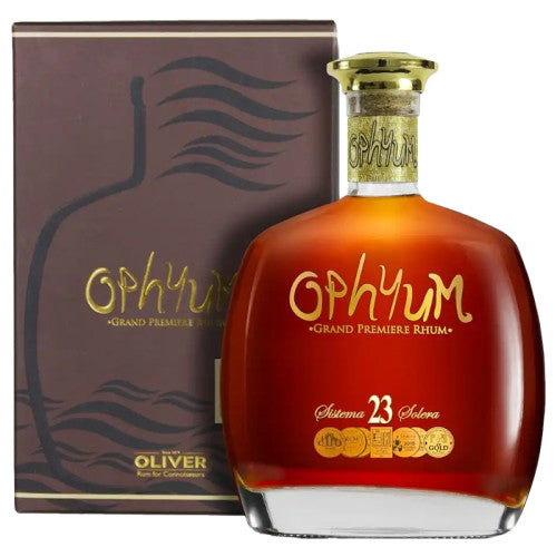 Ophyum 23 AÃ±os Solera Grand Premiere Rhum (700mL)