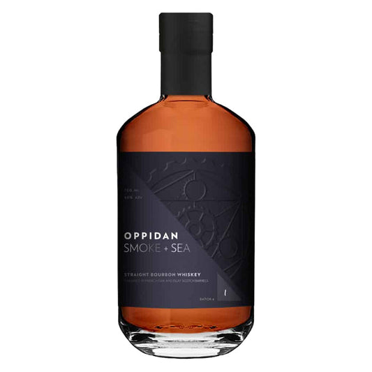 Oppidan Smoke + Sea Straight  Bourbon 750ml
