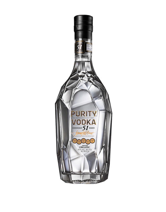 PURITY ORGANIC VODKA CONNOISSEUR 51 RESERVE 750 ML