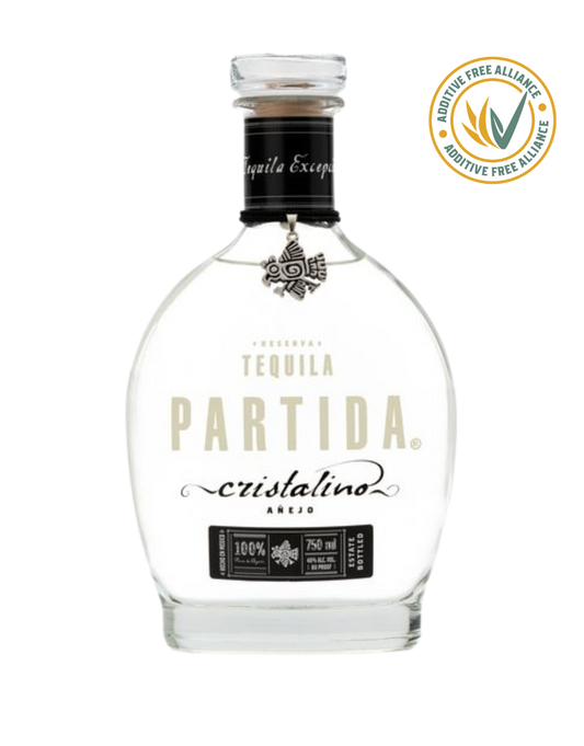 TEQUILA PARTIDA AÃ‘EJO CRISTALINO 750 ML