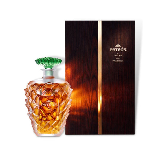 Patron Tequila Extra Anejo En Lalique Serie 3 750ml