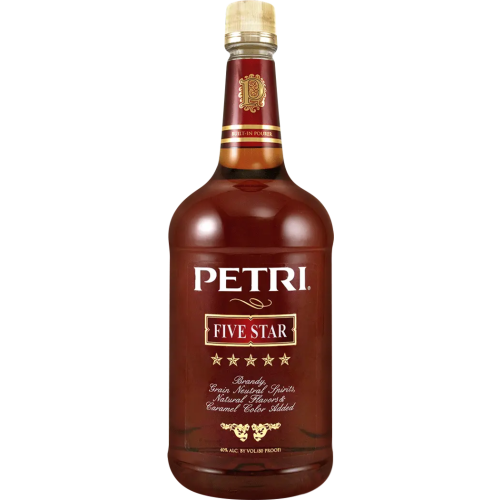 Petri Five Star Brandy (1L)