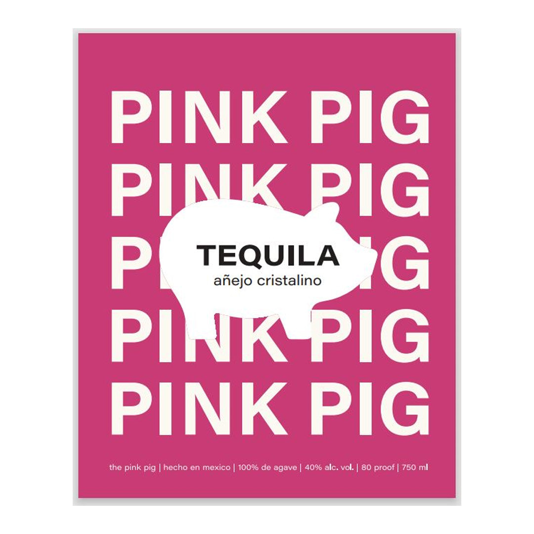 Pink Pig Anejo Cristalino 750ml
