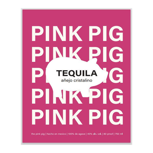 Pink Pig Anejo Cristalino 750ml