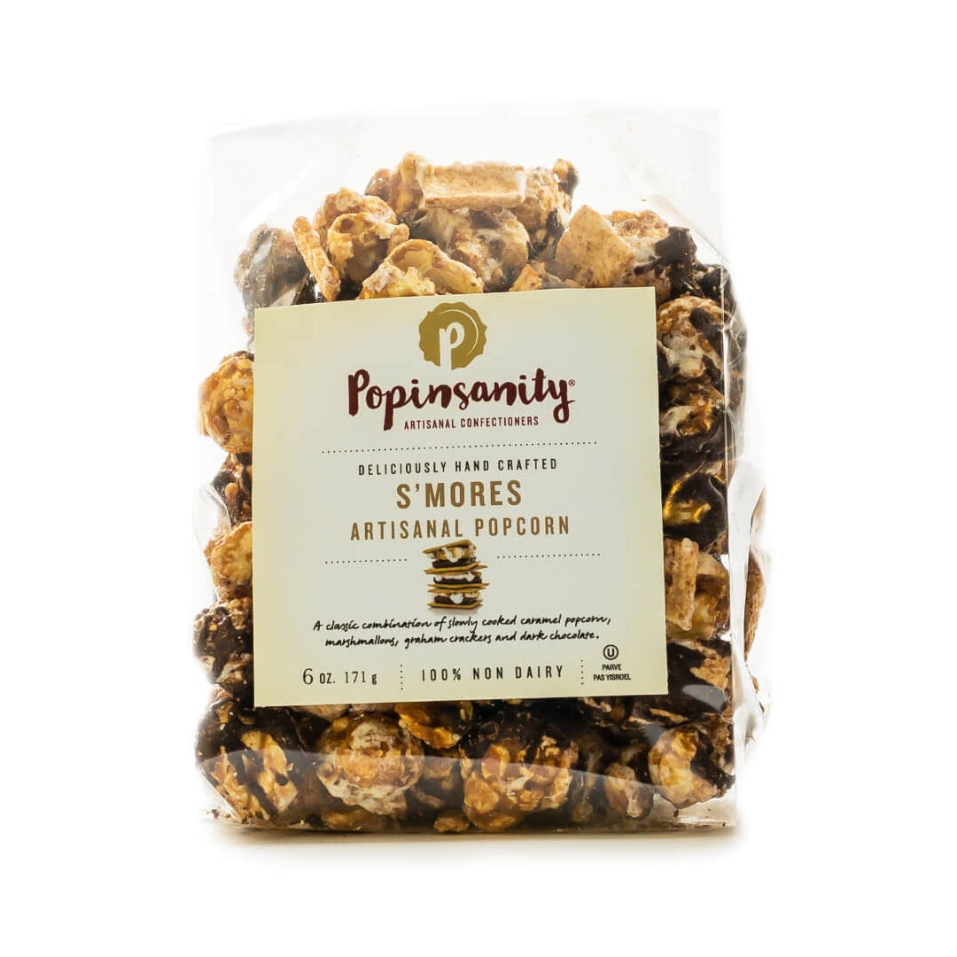 Popinsanity Sâ€™mores Gourmet Popcorn 6Oz