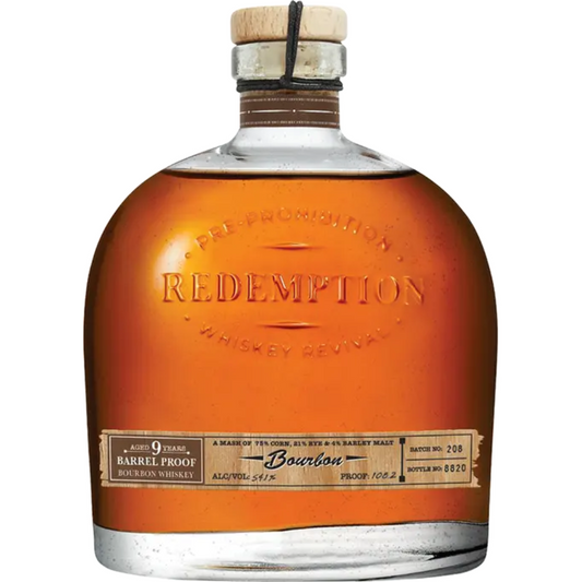 Redemption 9 Year Bourbon Barrel Proof