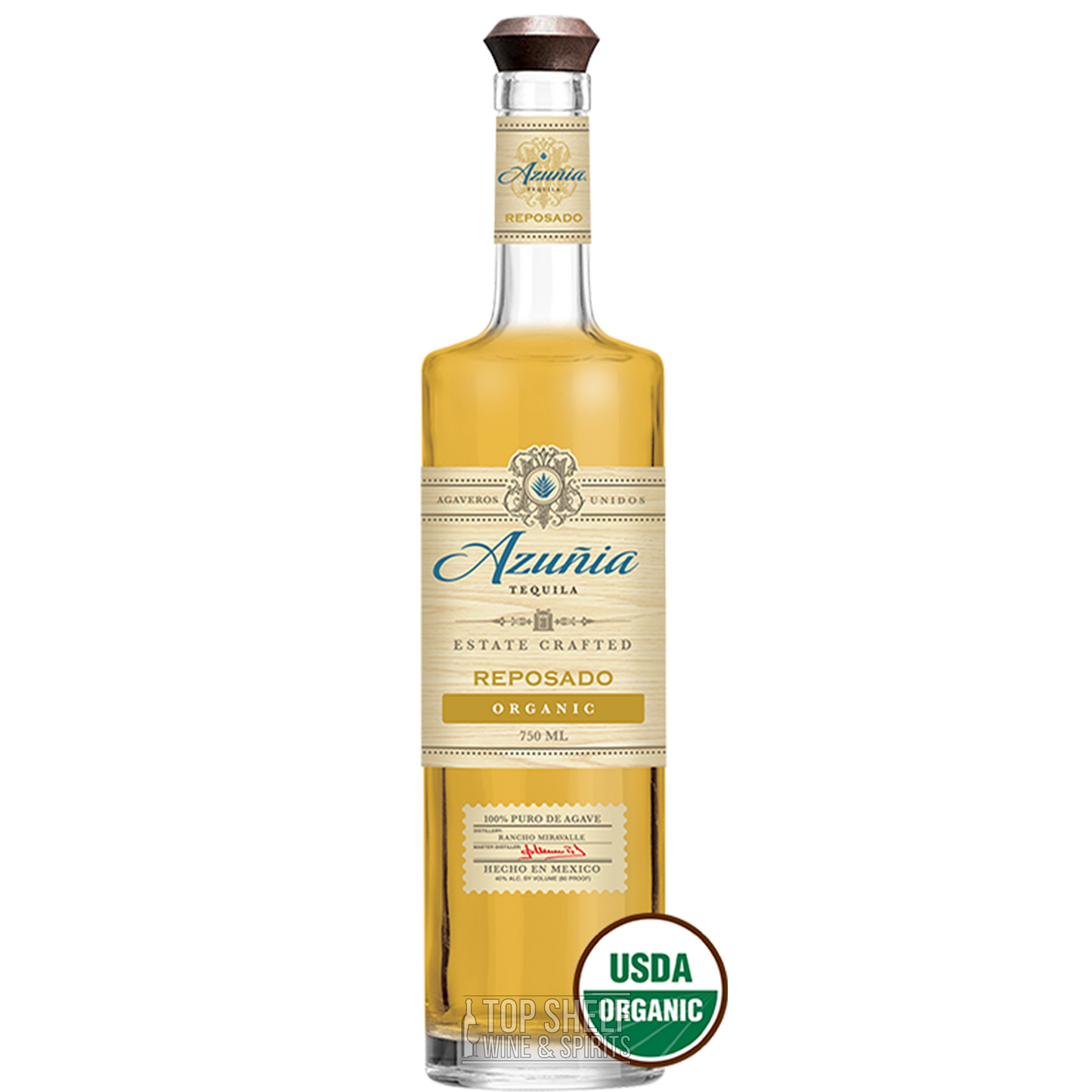 Azunia Organic Reposado Tequila