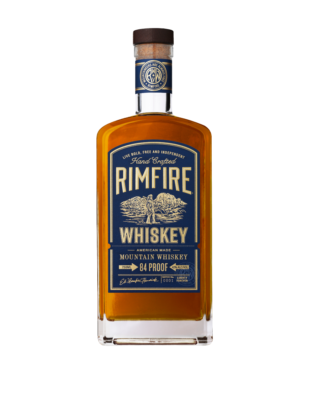 RIMFIRE MOUNTAIN WHISKEY 750 ML
