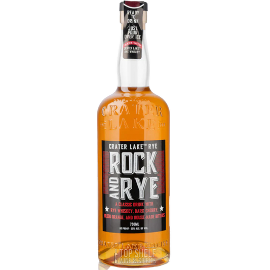 Crater Lake Rock and Rye Whiskey