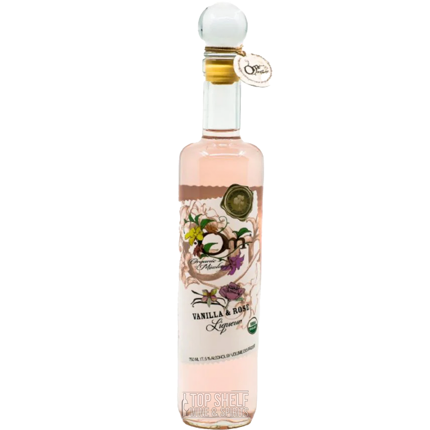 Organic Mixology Vanilla & Rose Liqueur