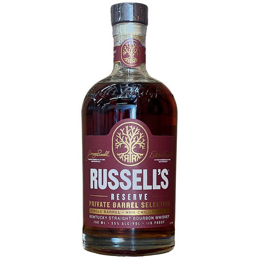 Russell's Reserve 9.11 Year Old Private Single Barrel Bourbon 'Russell In My Veins'
