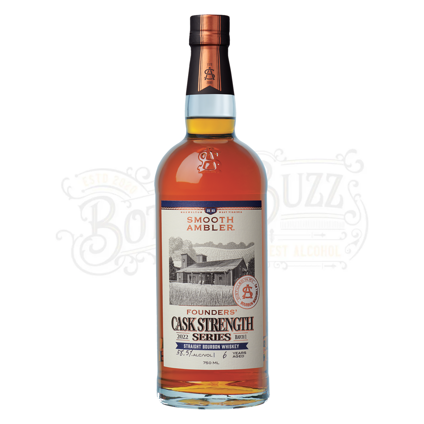 Smooth Ambler Straight Bourbon Founders Cask Strength Series