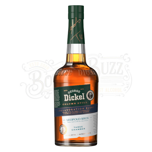 George Dickel Rye Whiskey X Leopold Bros Collaboration Blend Colimn Still Three Chamber