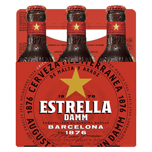 Estrella Damm Cerveza 24 Pack