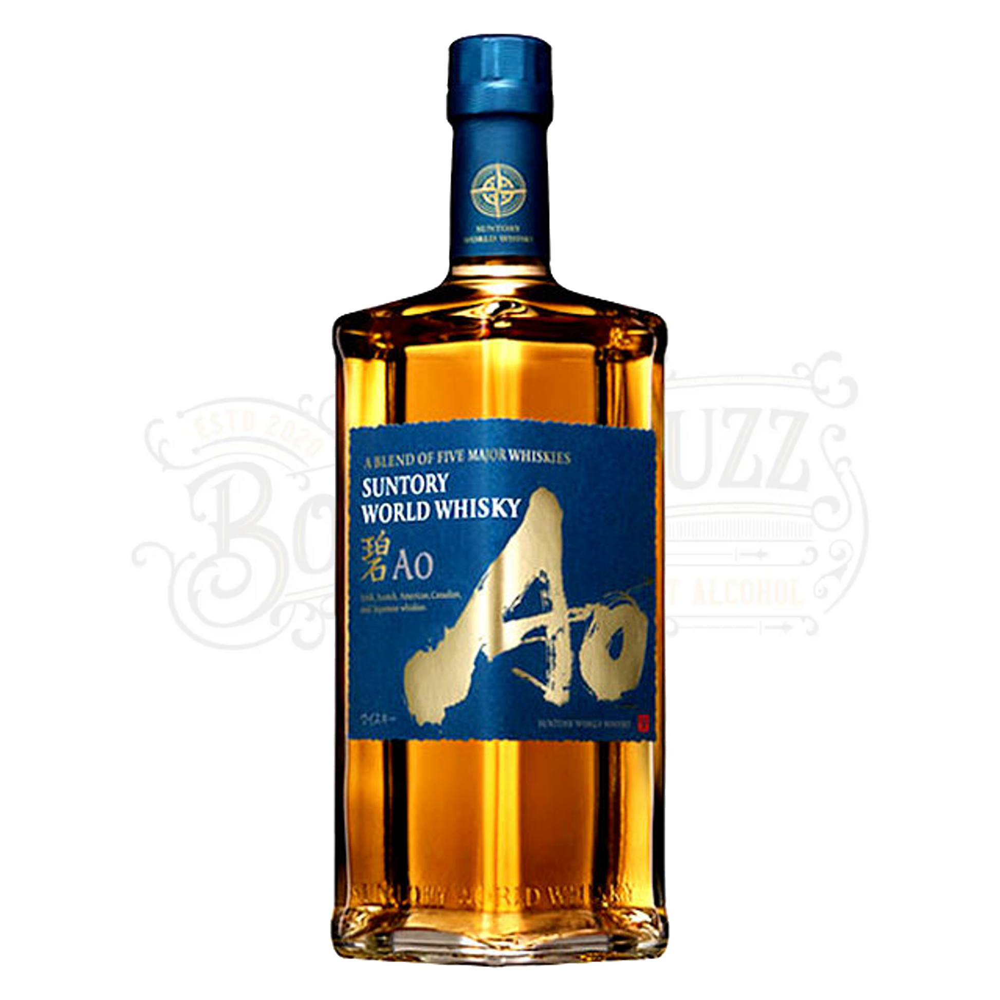 Suntory World Whisky Ao A Blend Of Five Major Whiskies 700 ml