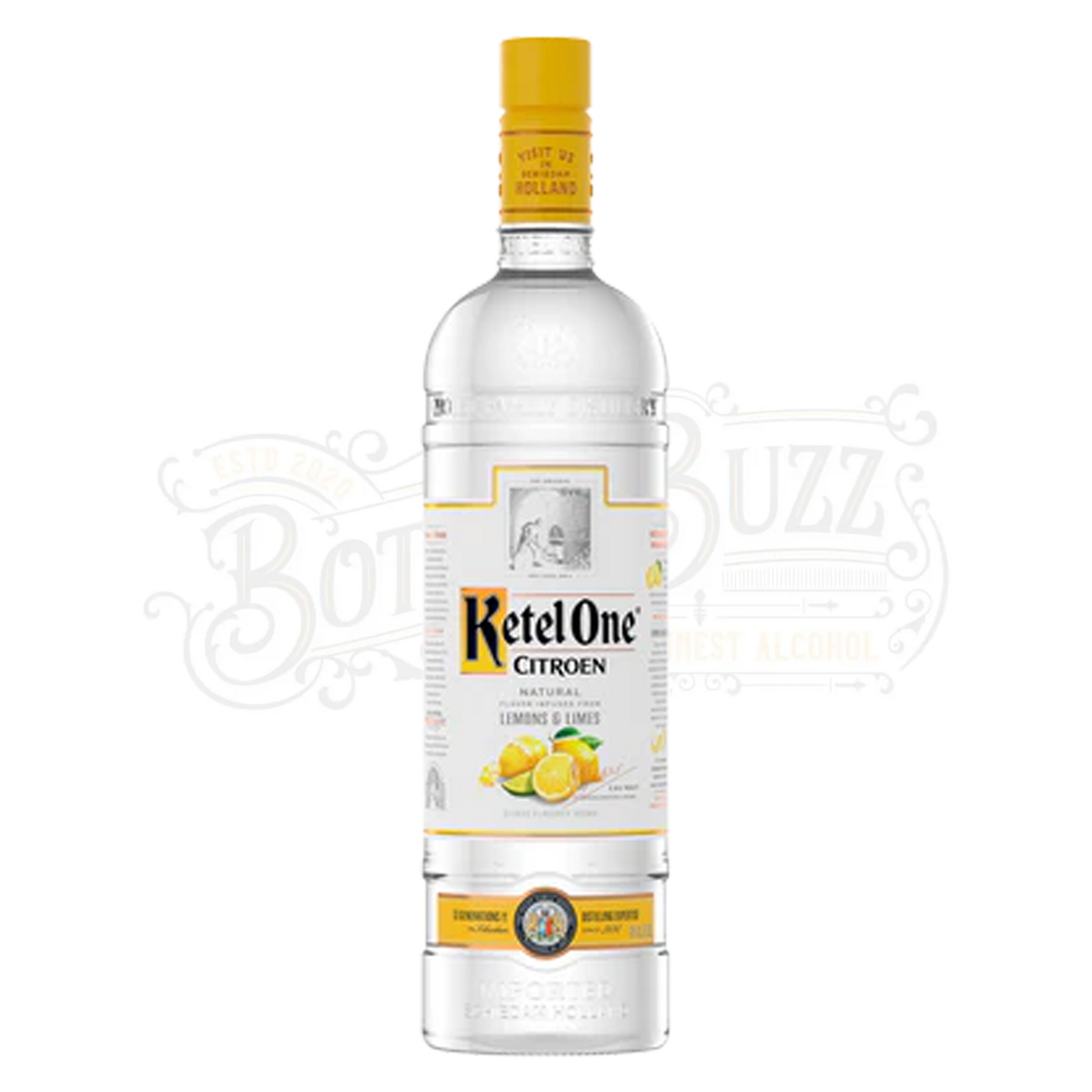 Ketel One Citrus Flavored Vodka Citroen 1 L