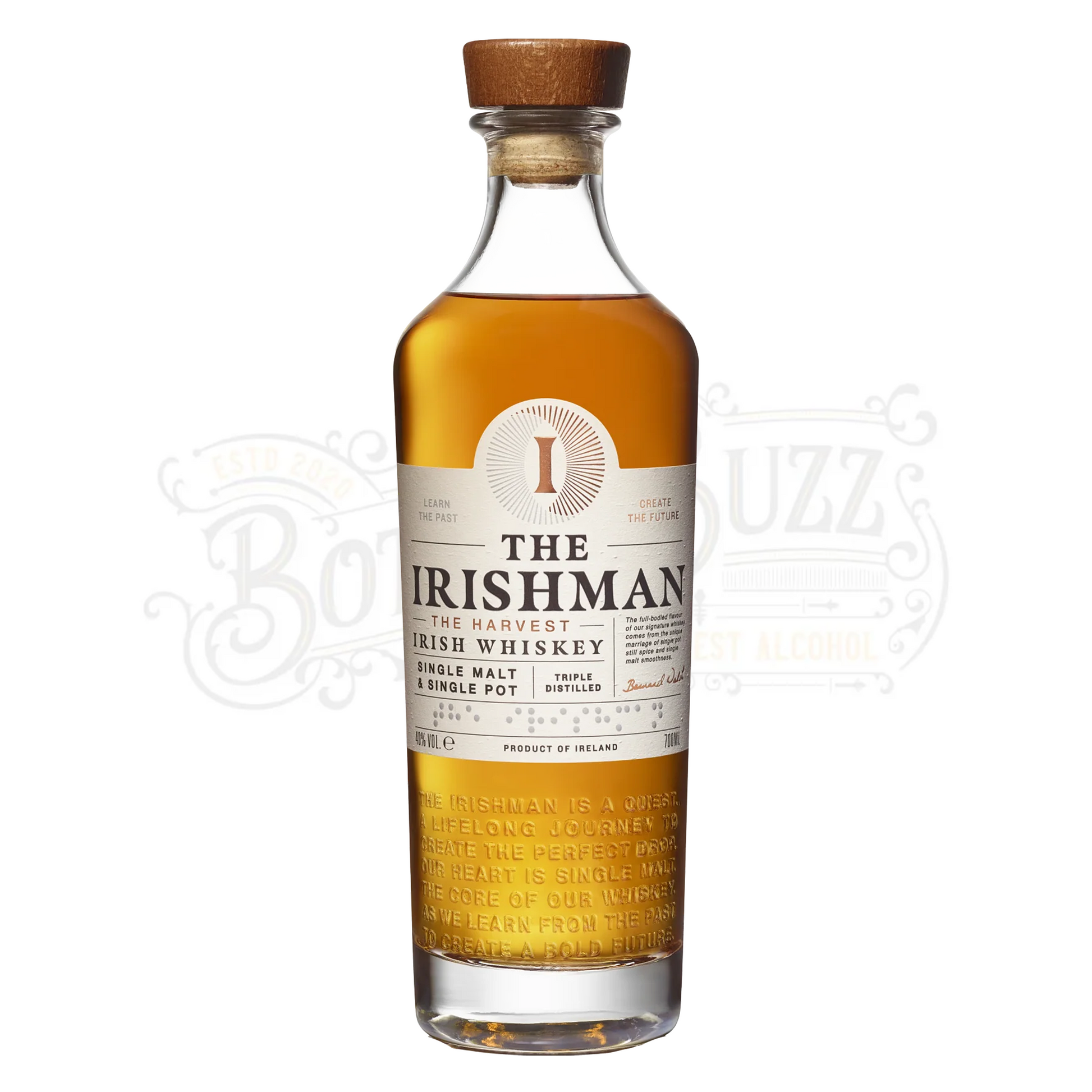 The Irishman Single Malt Irish Whiskey The Harvest