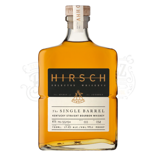 Hirsch Straight Bourbon The Single Barrel White