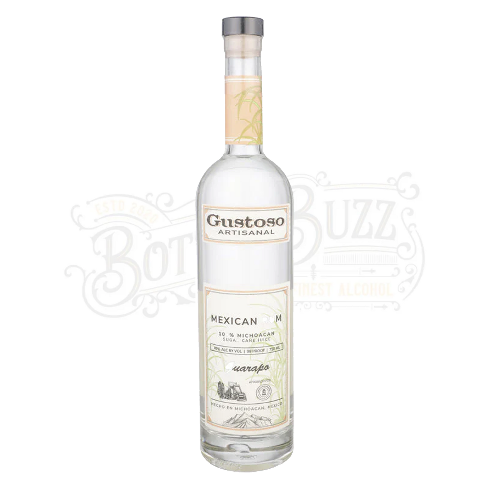 Gustoso Aguardiente Artisanal Rum Guarapo
