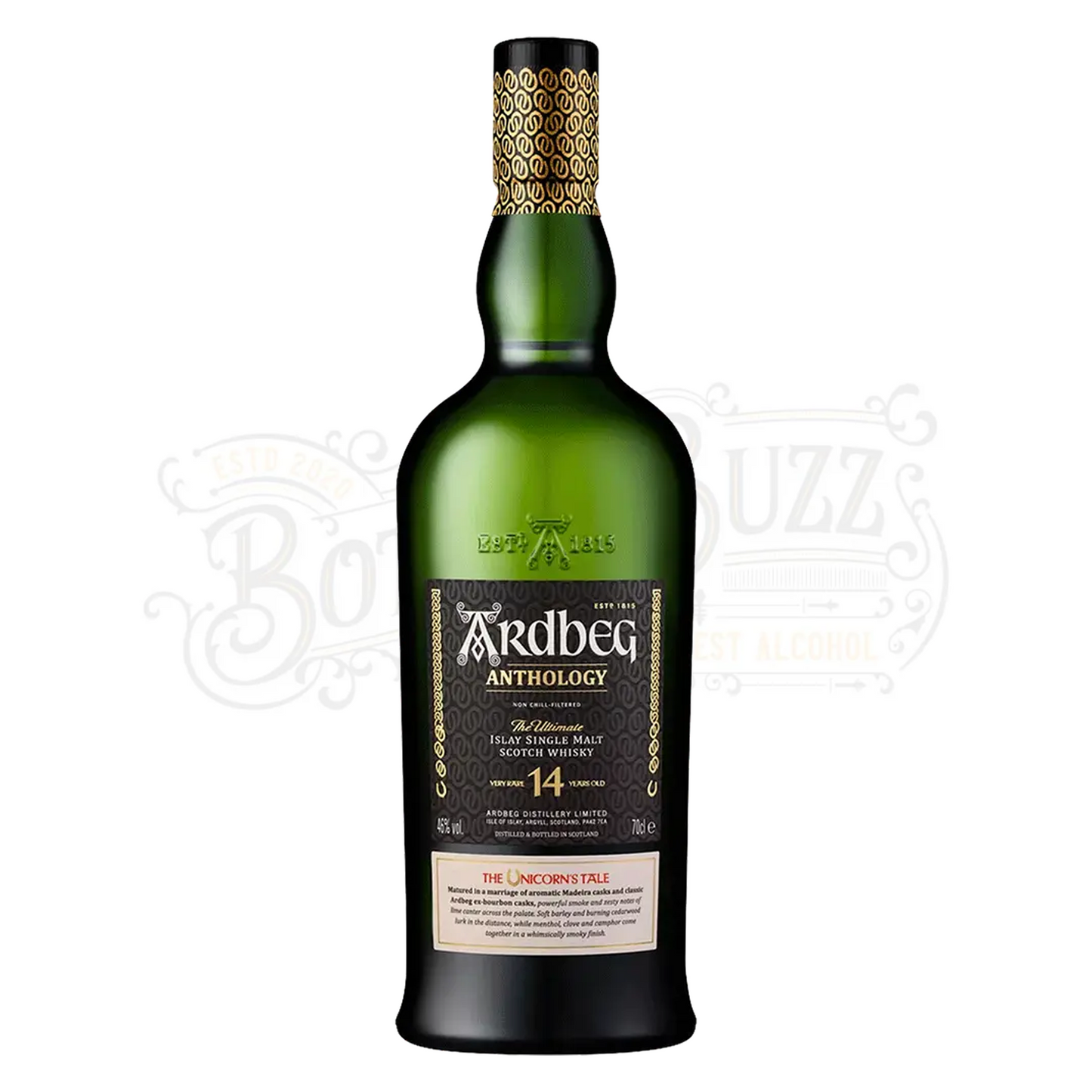 Ardbeg Single Malt Scotch Anthology The Unicorn's Tale The Ultimate 14 Yr
