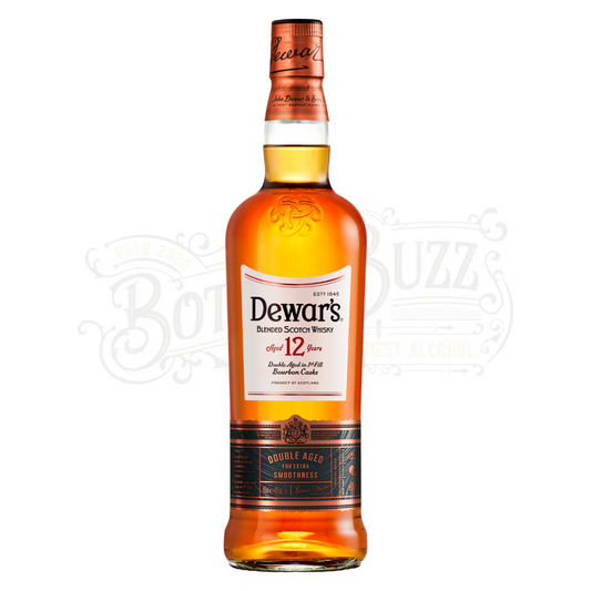 Dewar's Blended Scotch Double Aged 1st Fill Bourbon Casks 12 Yr