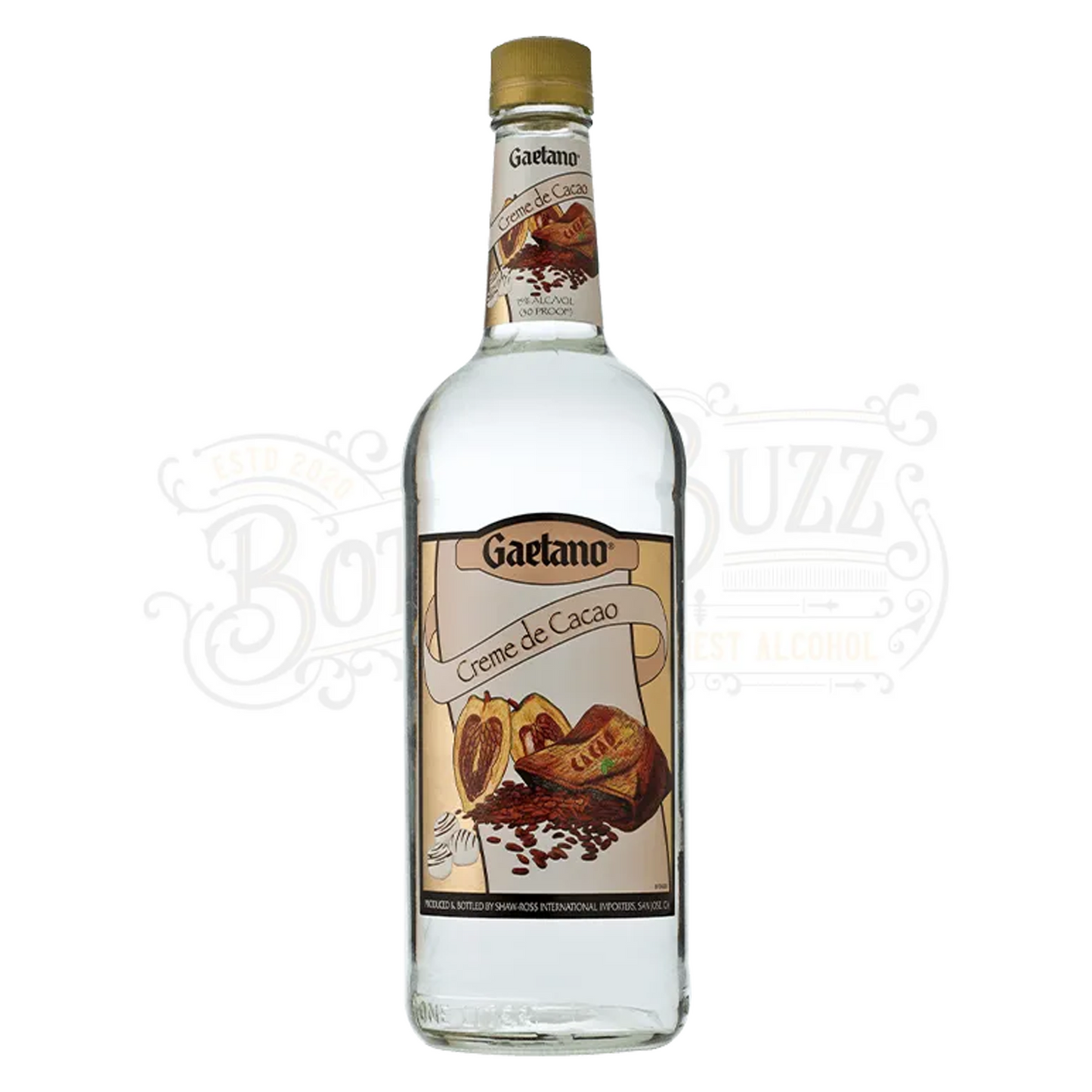 Gaetano Creme De Cacao White 1 L