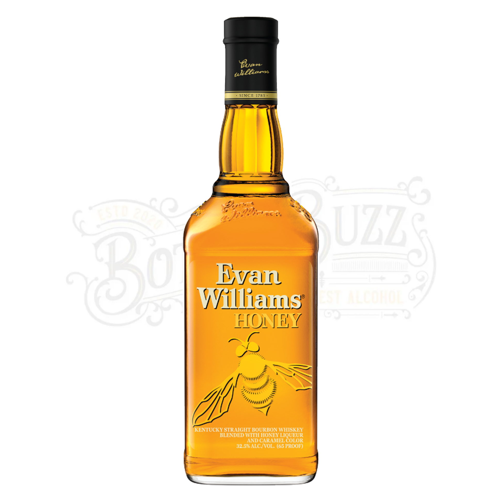 Evan Williams Honey Whiskey Liqueur 1.75 L