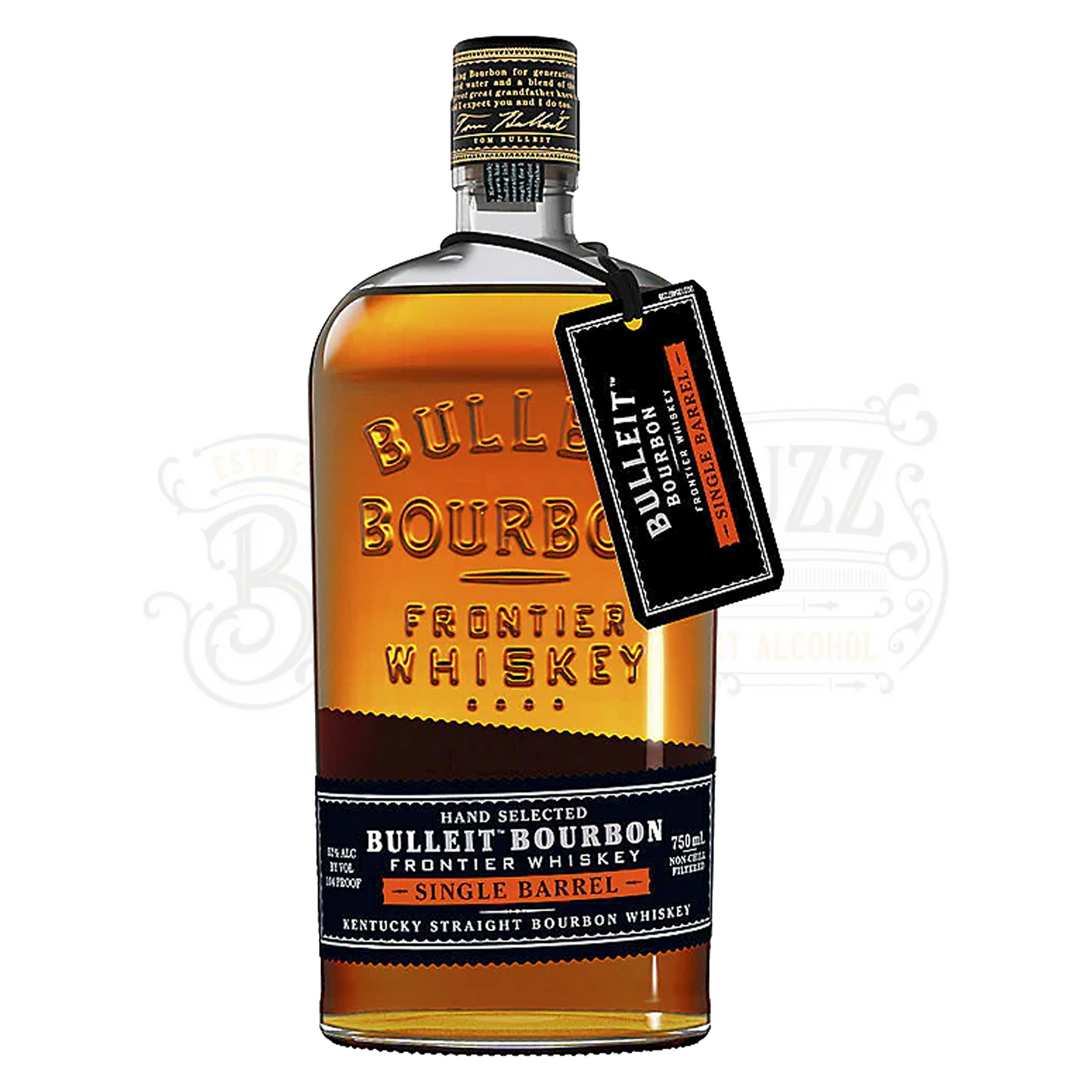 Bulleit Straight Bourbon Frontier Whiskey Single Barrel