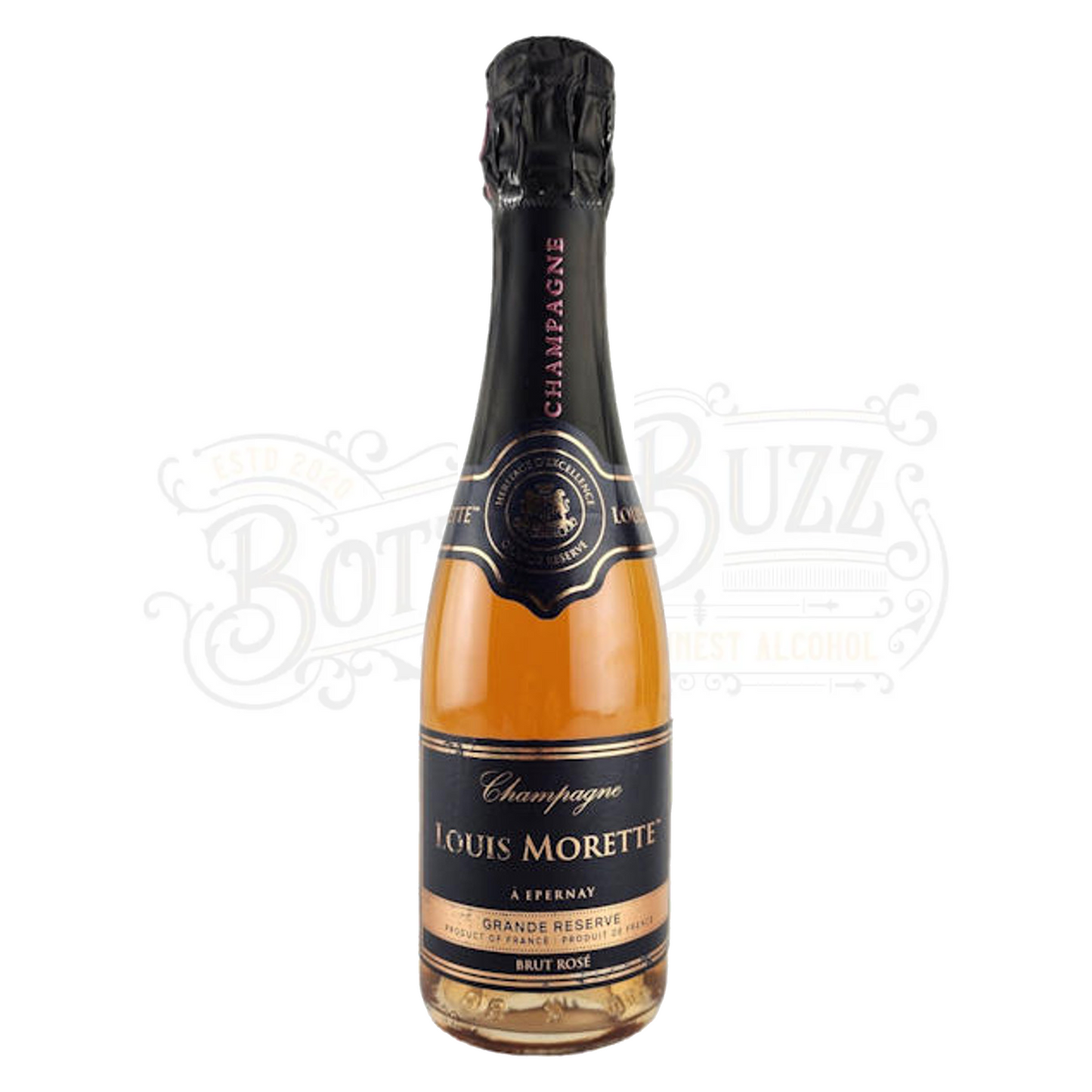 Louis Morette Champagne Grande Reserve Brut Rose 375 ml