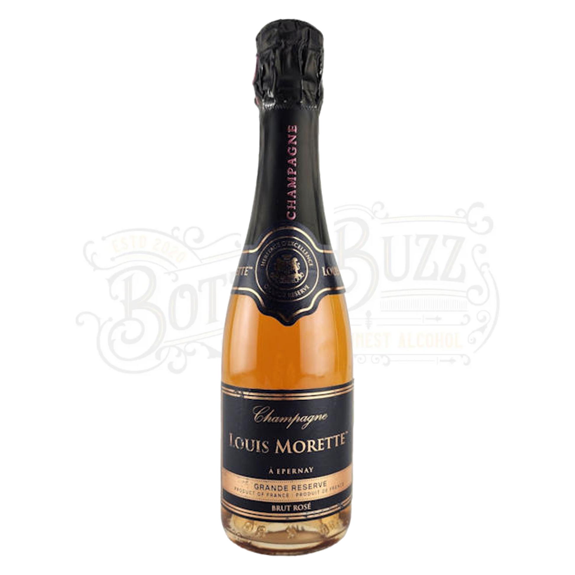 Louis Morette Champagne Grande Reserve Brut Rose 375 ml