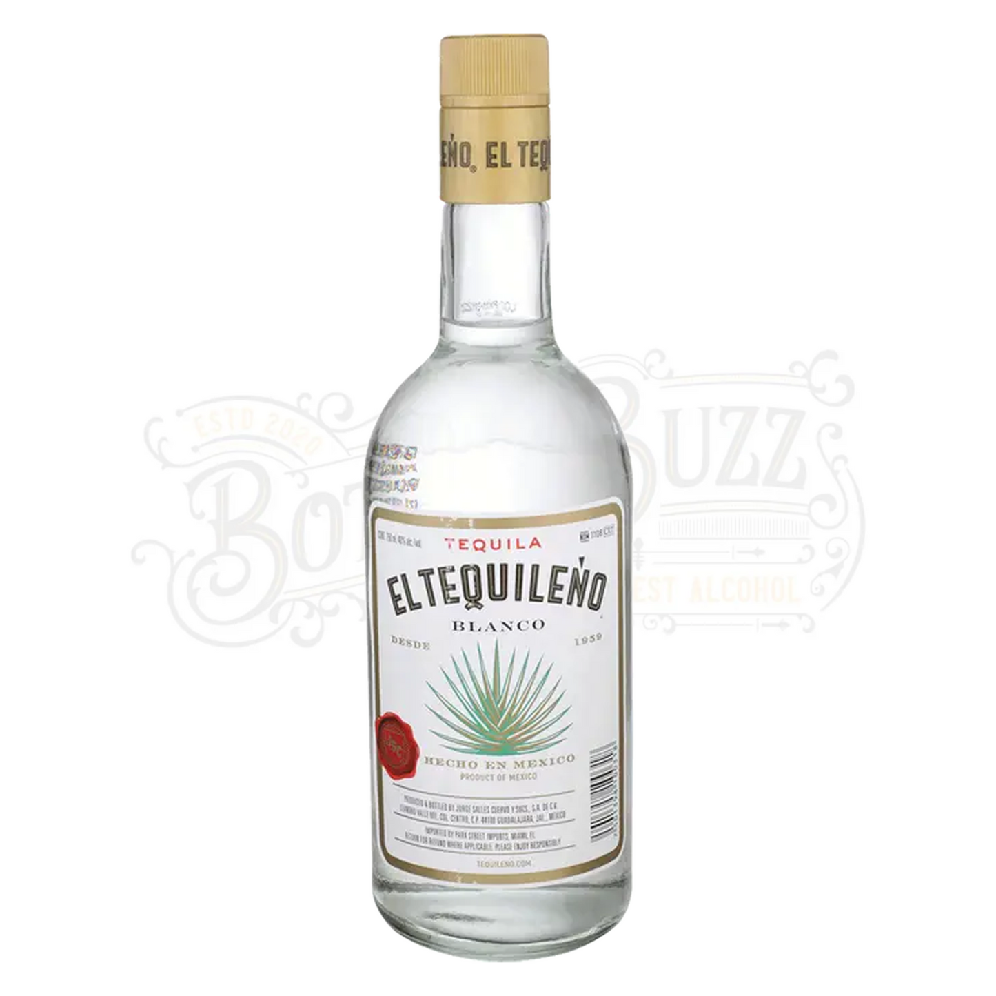 El Tequileno Tequila Blanco 1 L