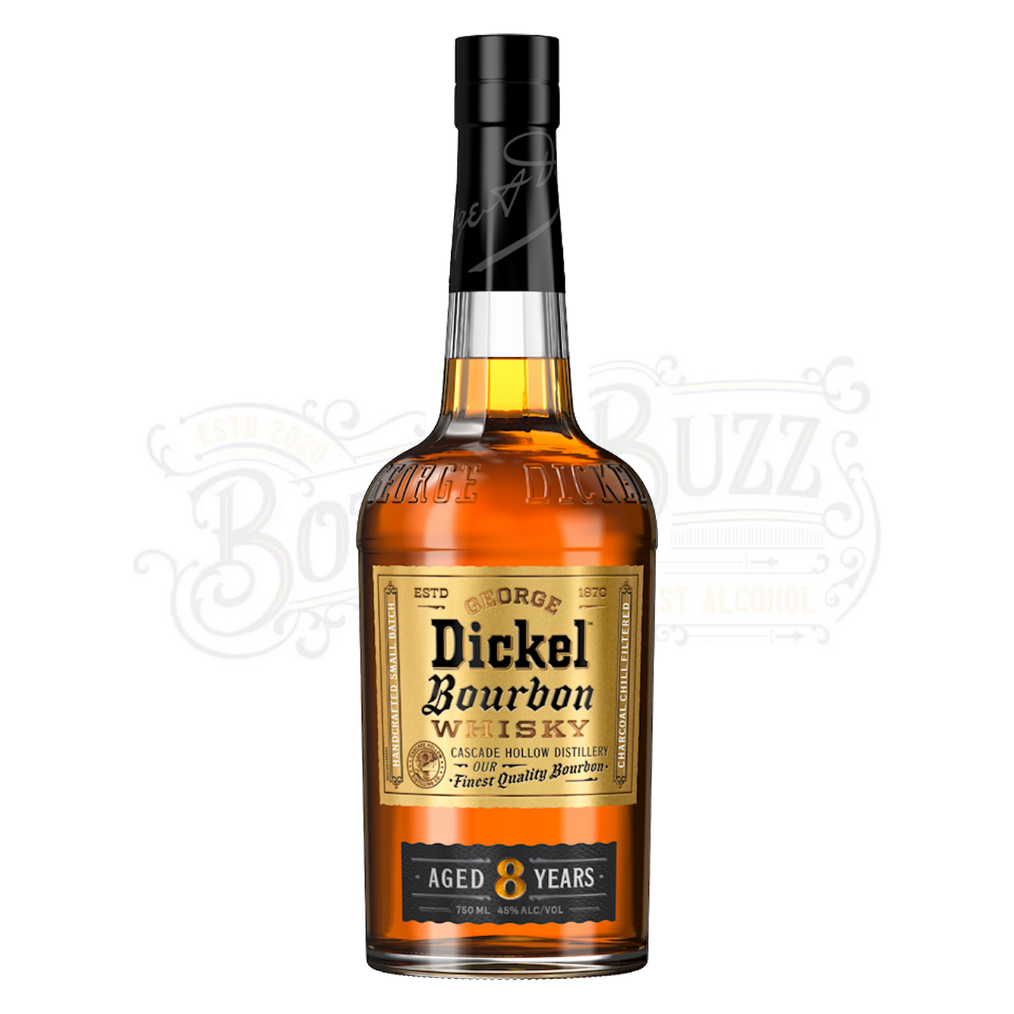 George Dickel Bourbon Handcrafted Small Batch 8 Yr