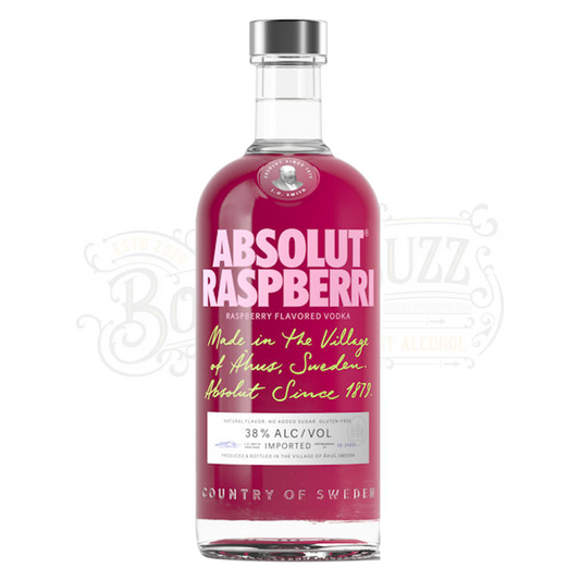Absolut Raspberry Flavored Vodka 1 L