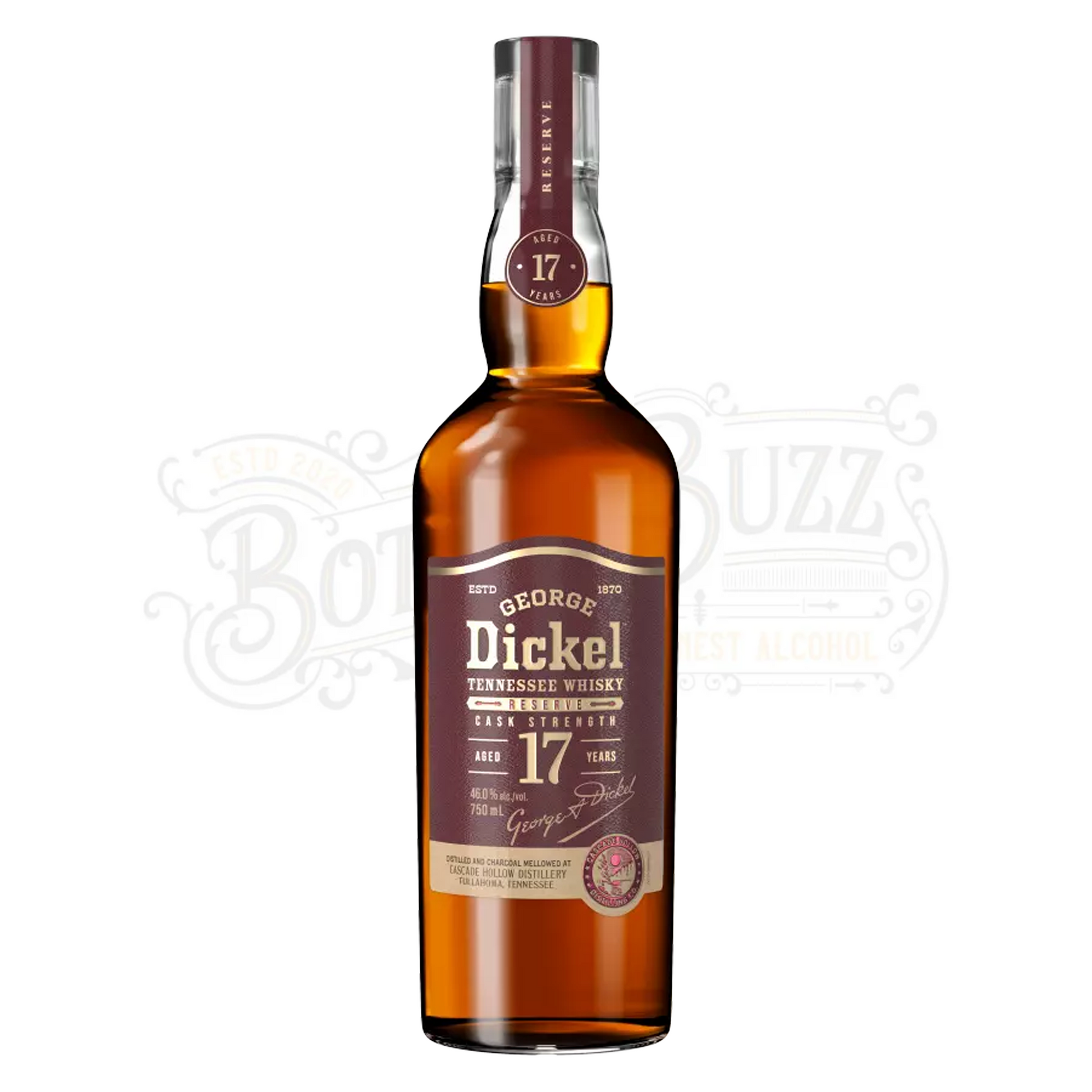 George Dickel Tennessee Whiskey Reserve Cask Strength 17 Yr